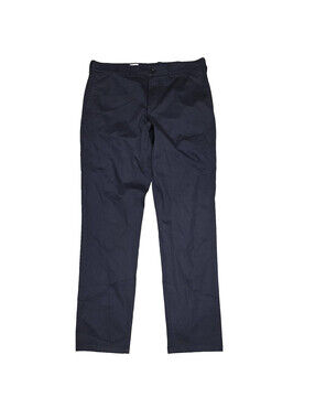 Filippa K Men's Chino Pants Size 50 (34x32) Straight Leg Navy Pant Cotton
